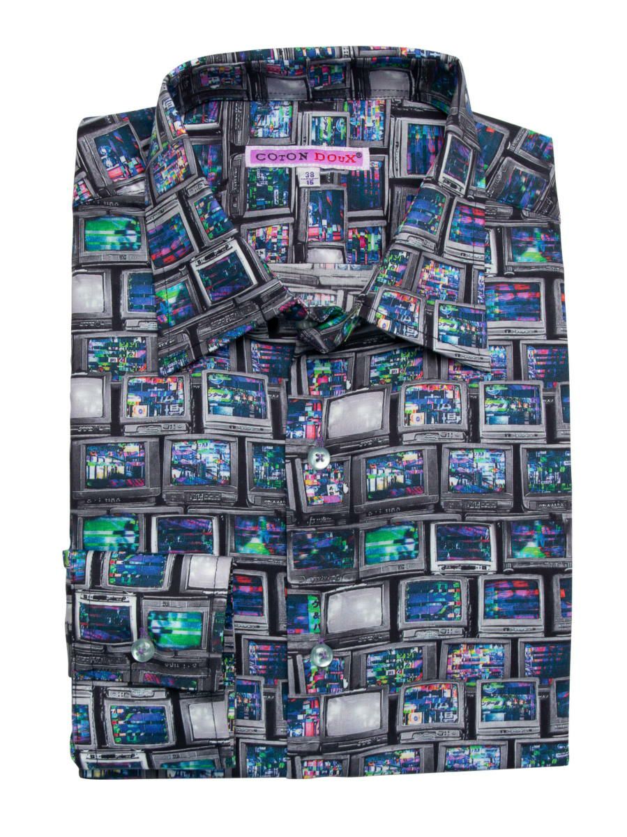 柄シャツのブランド 長袖 メンズのアウトレット通販はコトンドゥ