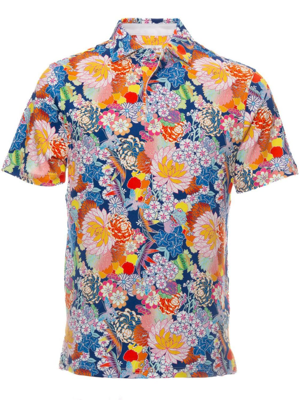 ☆新品☆ T×SPORTS 花柄ポロシャツ WMサイズ 花柄総柄ポロシャツ[品番：STJW0012936]｜Samantha GOLF